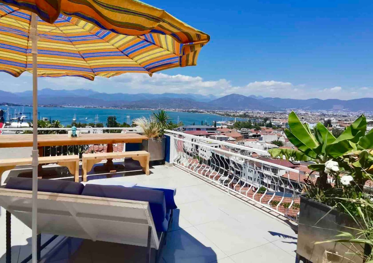 巴比伦联排别墅（ Babylon Townhouse ） ， 5 * -费特希耶（ Fethiye ）的最佳景观。