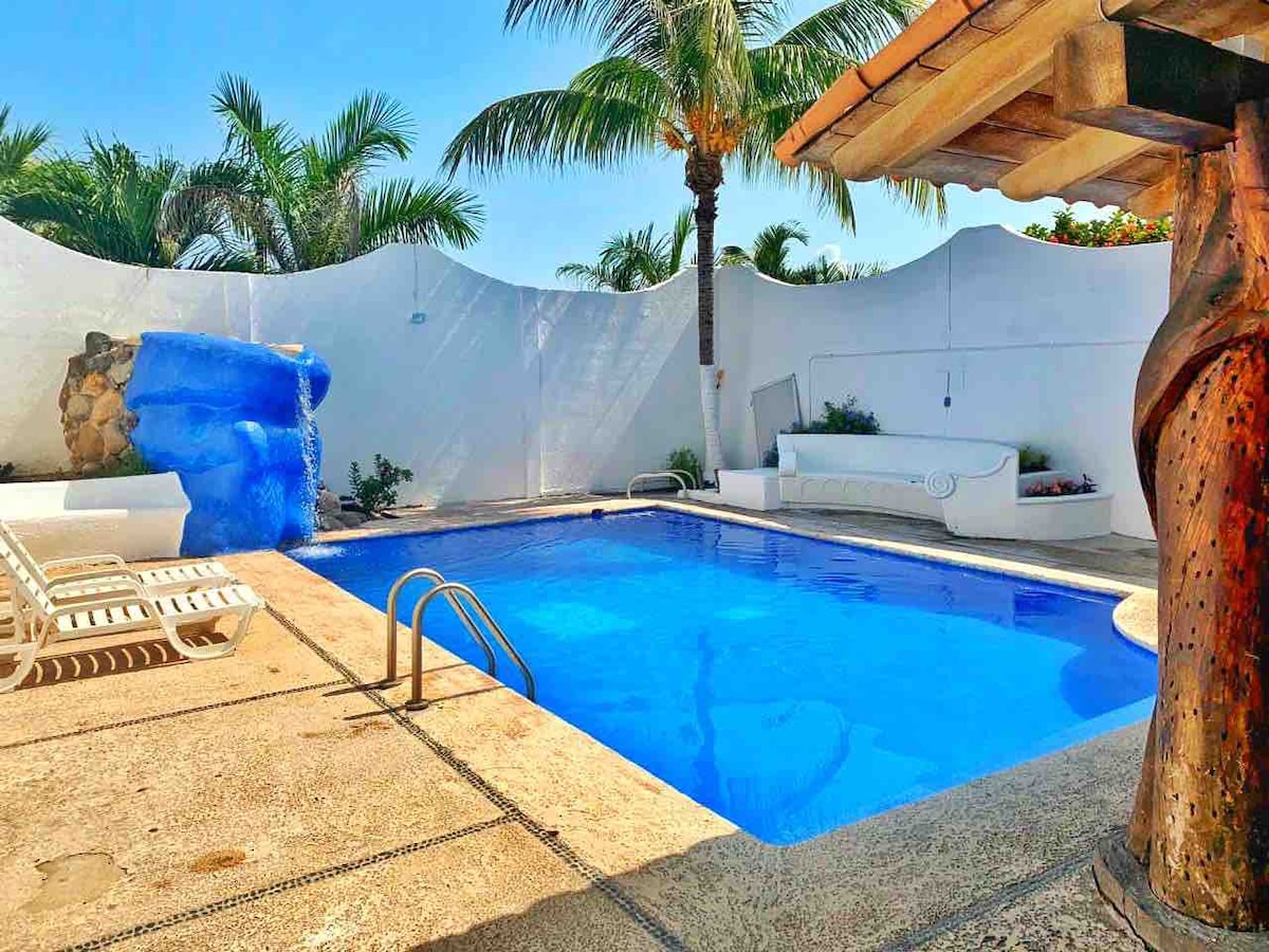 泳池别墅，位于曼萨尼约最佳区域
