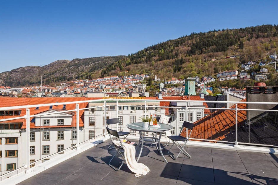 卑尔根城（ Bergen City ）城市公寓。