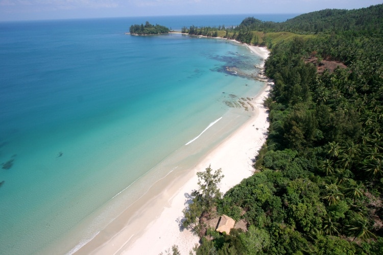 天涯海角（ The Tip of Borneo ）的光脚体验