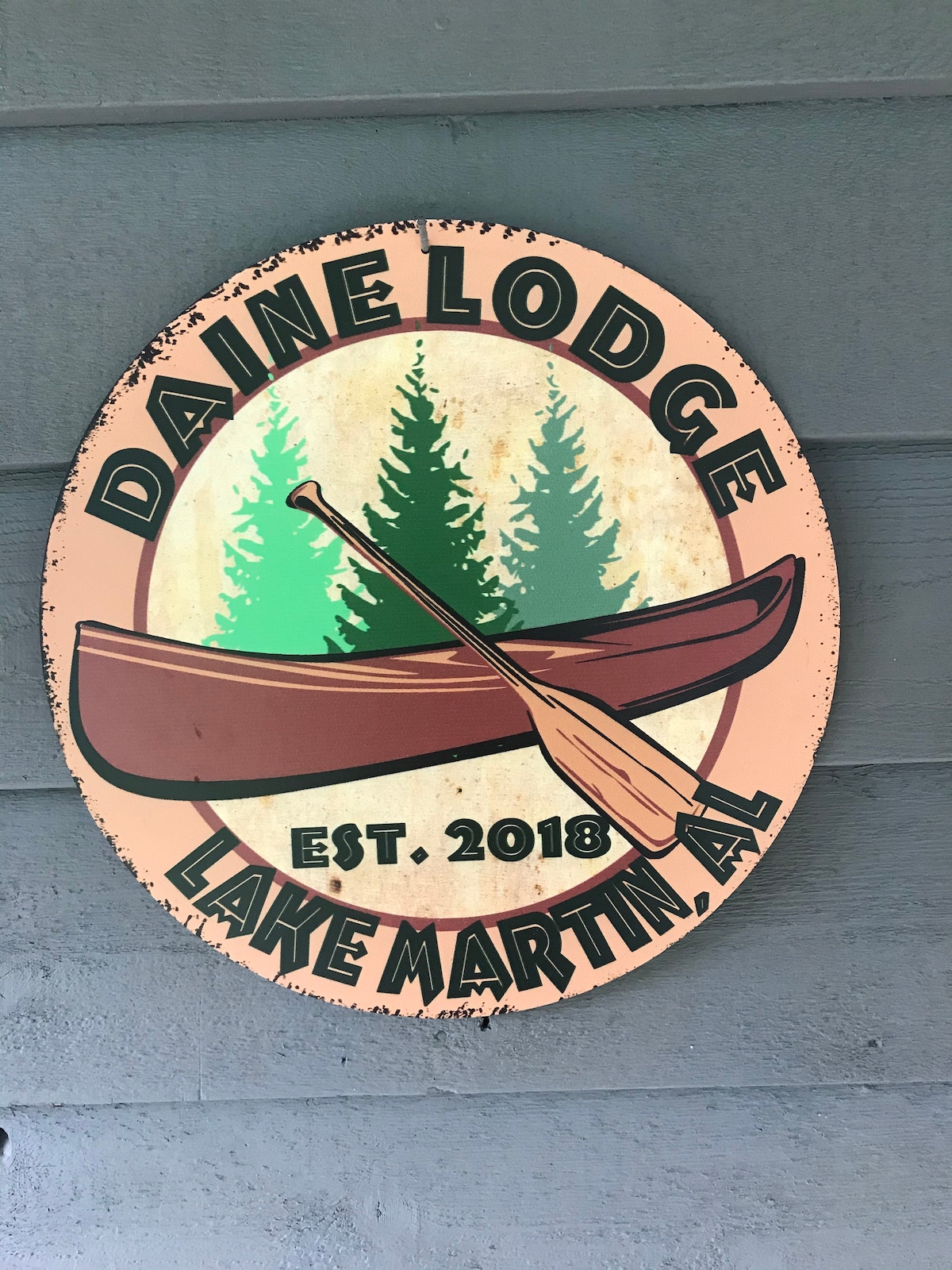 Daine Lodge @ Lake Martin-kayaks/火灾坑/码头