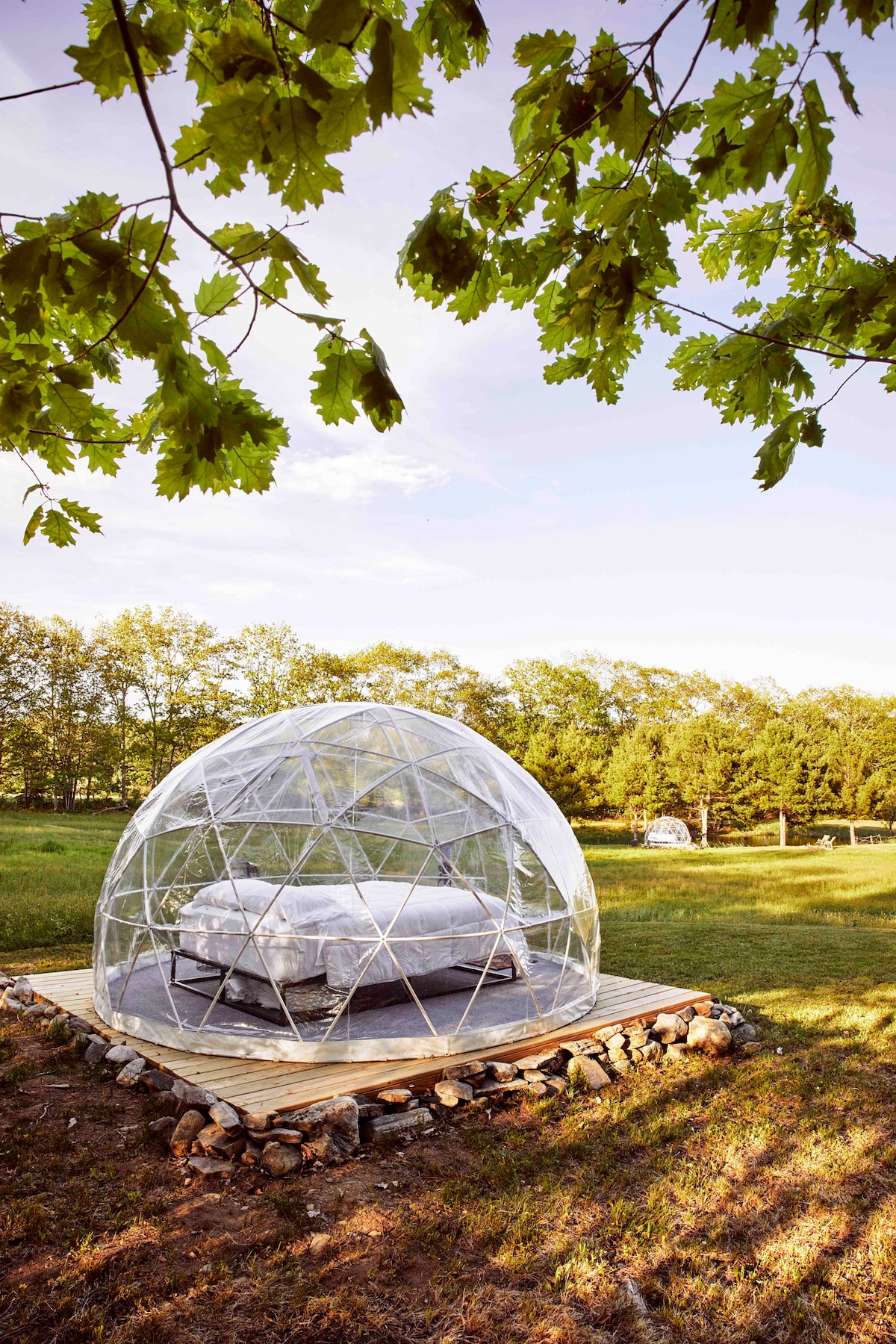 ComfyDome Glamping Hill-Side Site ！