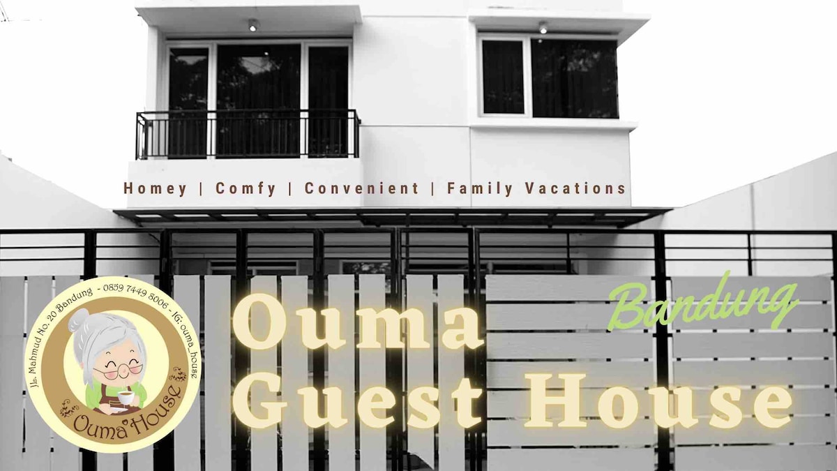 Lovely Homey Ouma Guest House in central Bandung