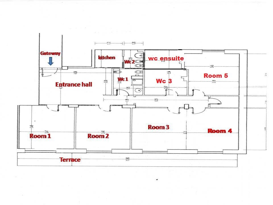 现代房源5间卧室4个卫生间16/18位房客