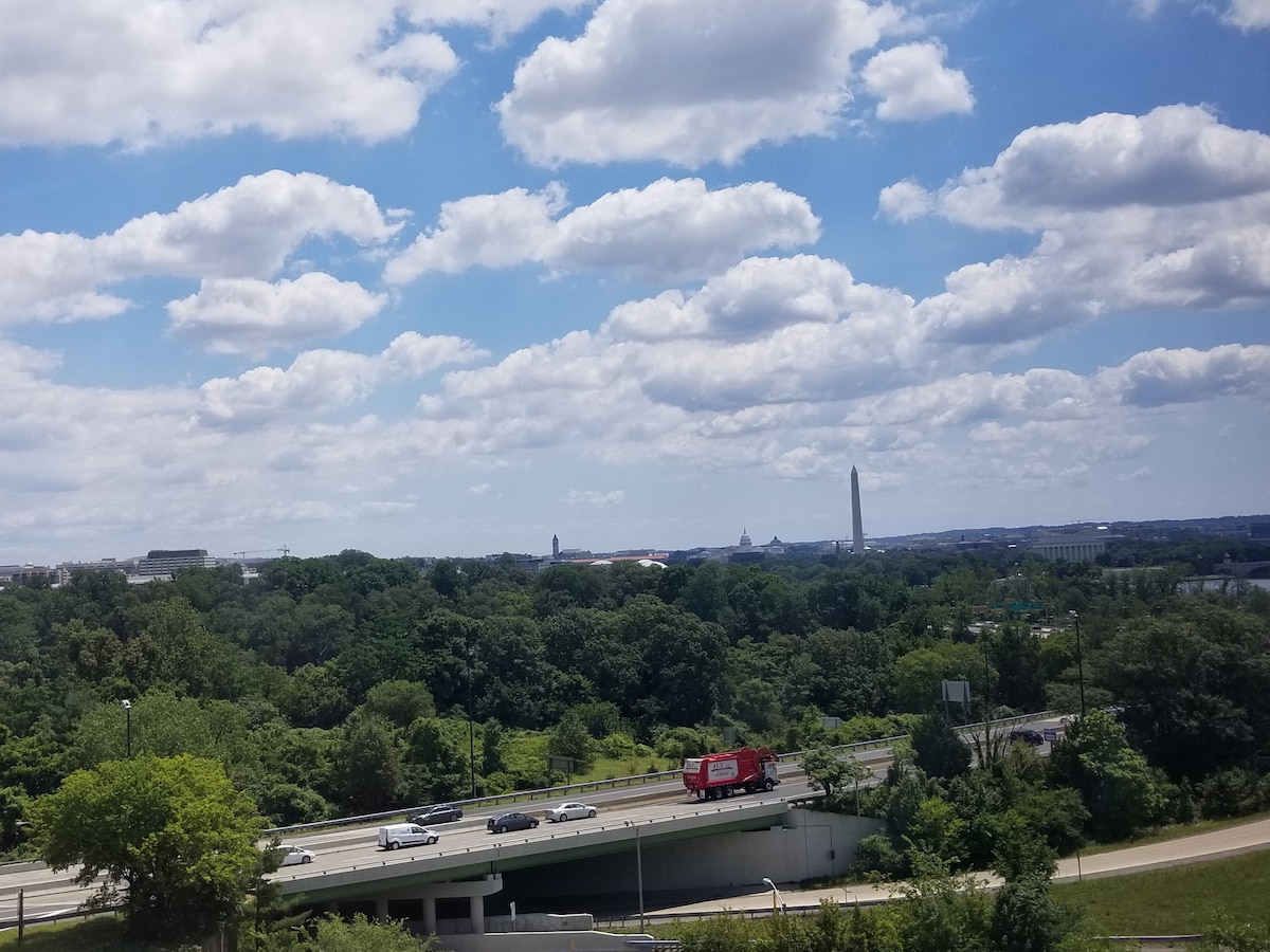 Your Own Nook in Arlington with DC View