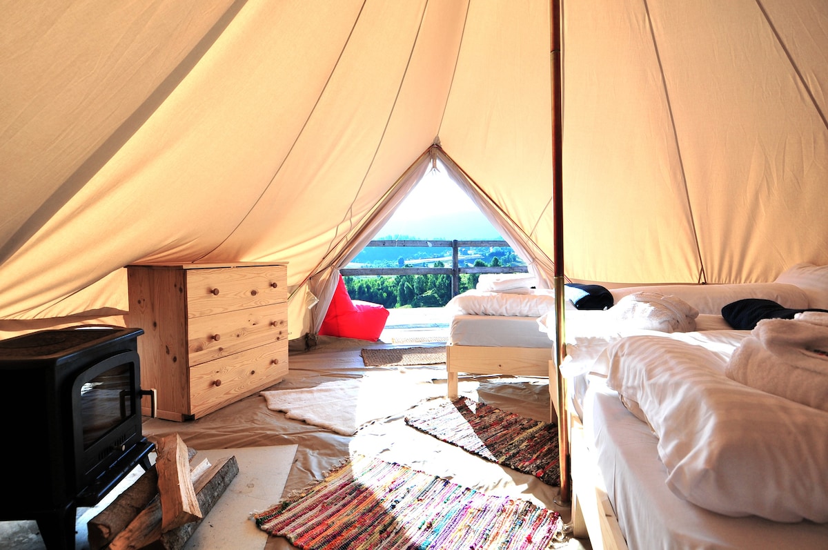 Glamping Tent near Bran -all meals included