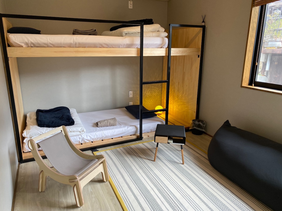 magome的guesthouse Nedoko双层床房间9.94