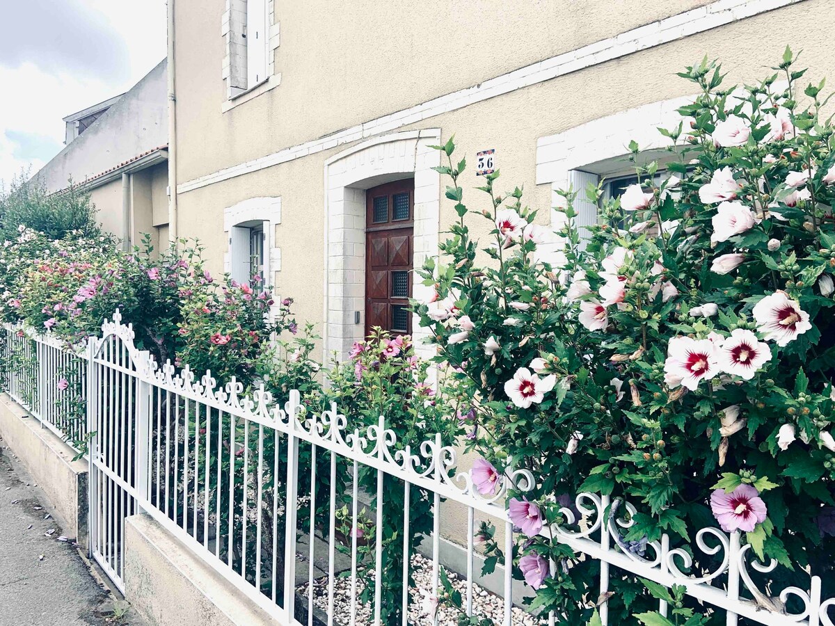 Belle maison avec jardin proche plage et commerces