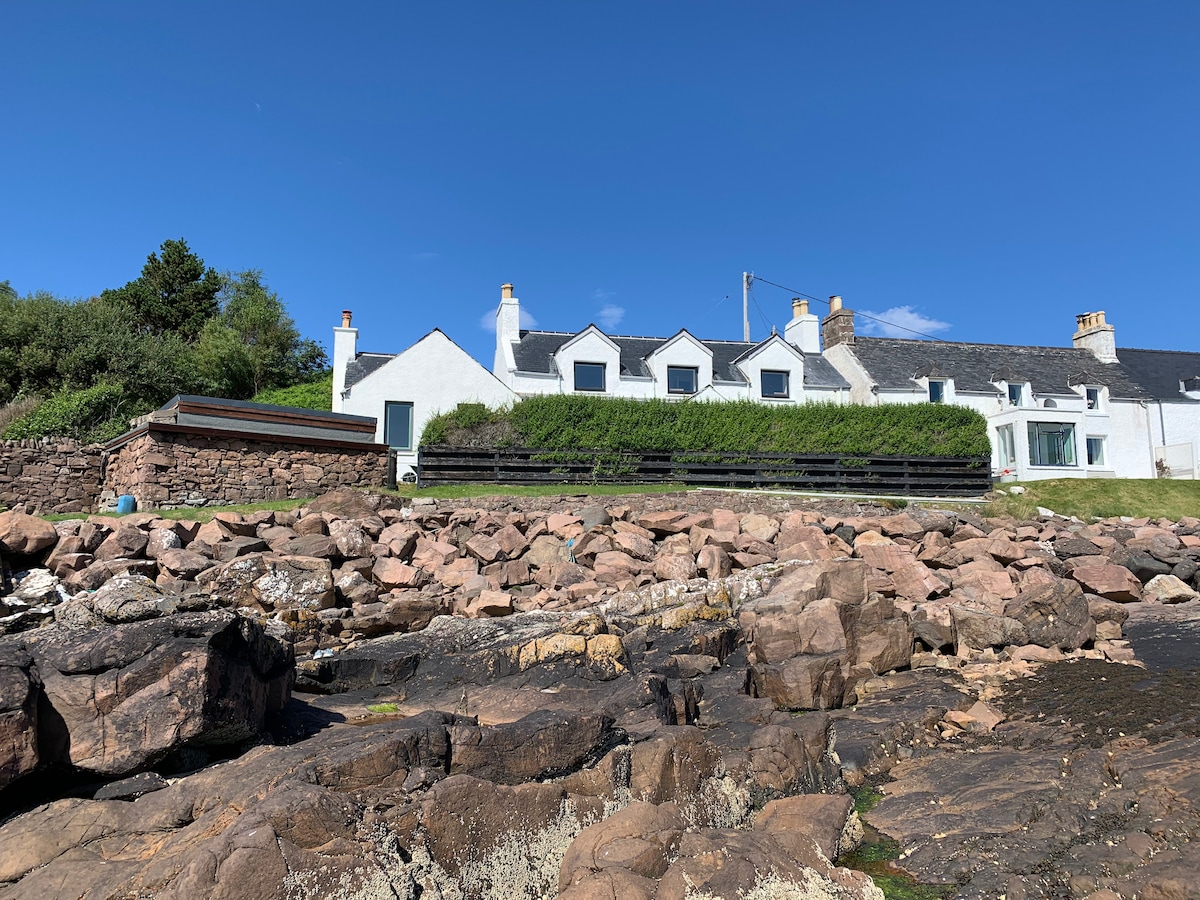 海景小屋，高地， Gairloch