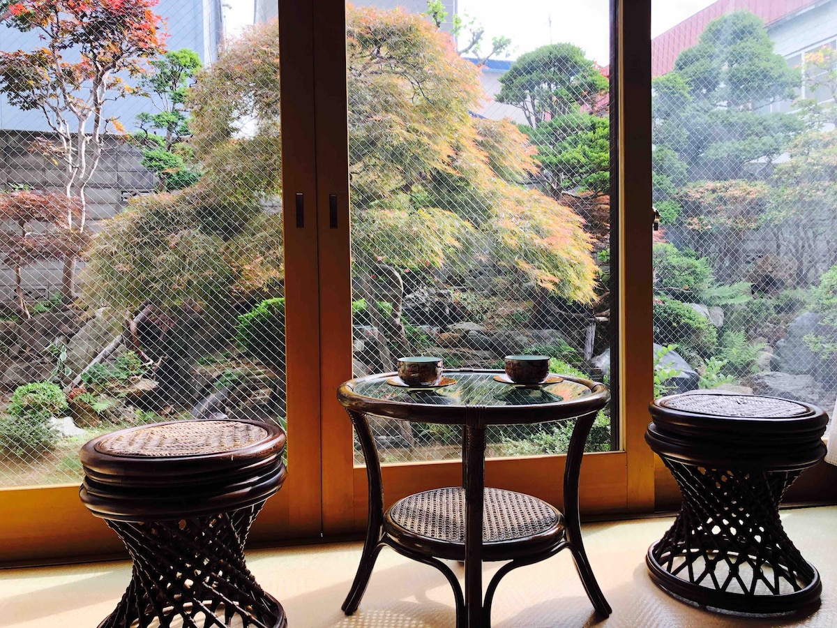 一棟貸切：小樽錦園ー昭和時代の和室と明治時代の石蔵がある