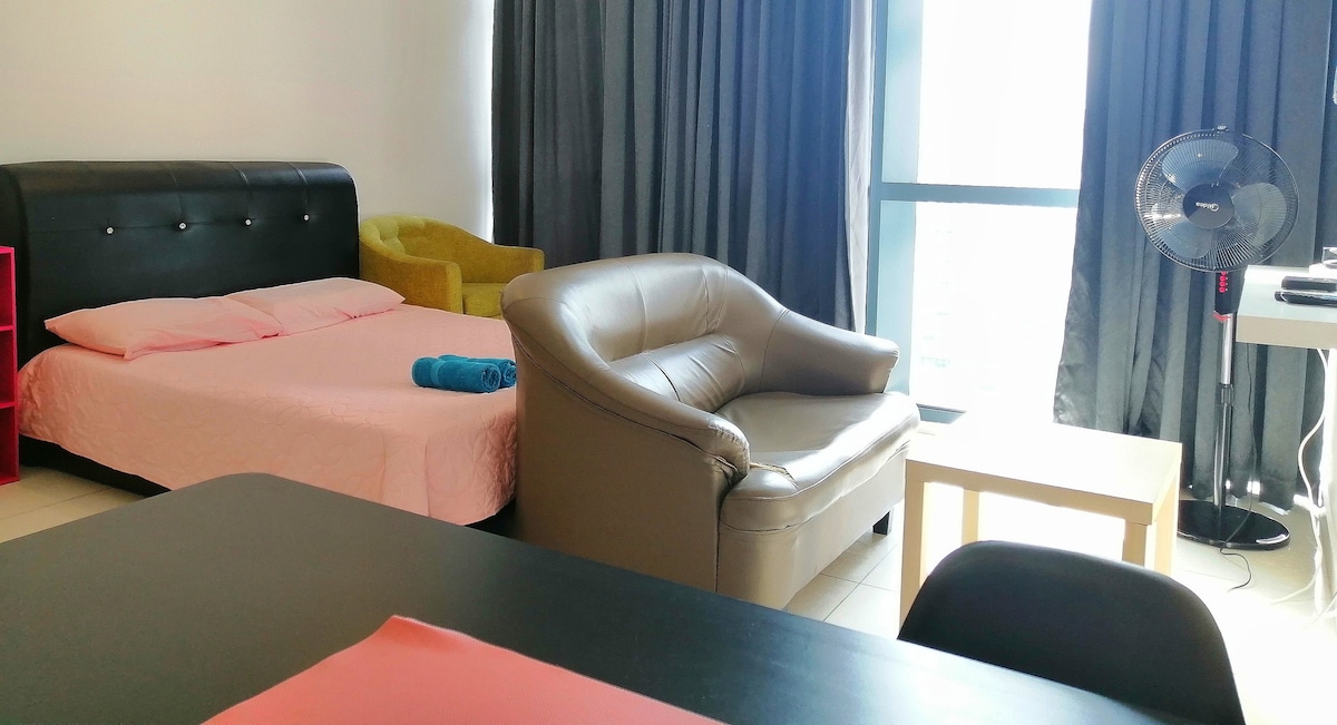 吉隆坡城中城NetfliX无线网络格伦伊格尔简易单间公寓