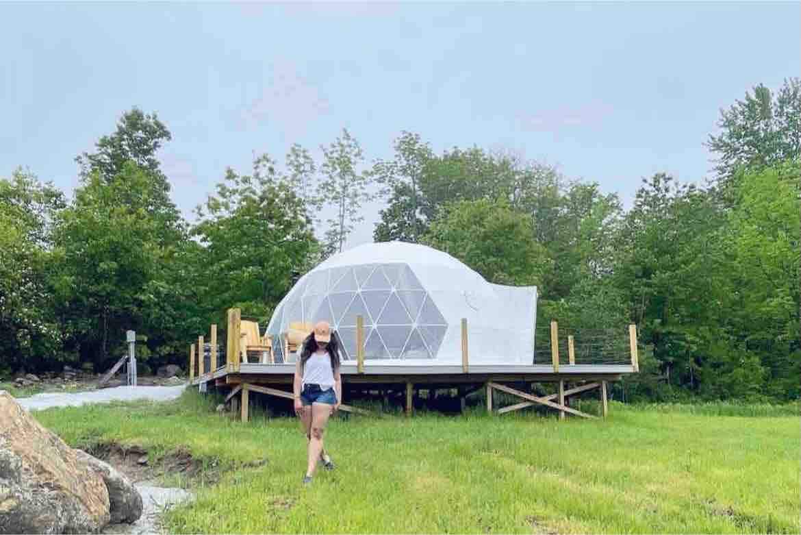 Dome 2 at Come Spring Farm Glamping