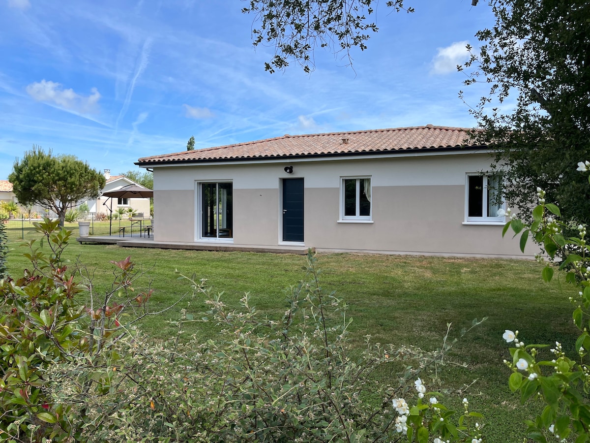 Maison à 10 minutes de la plage