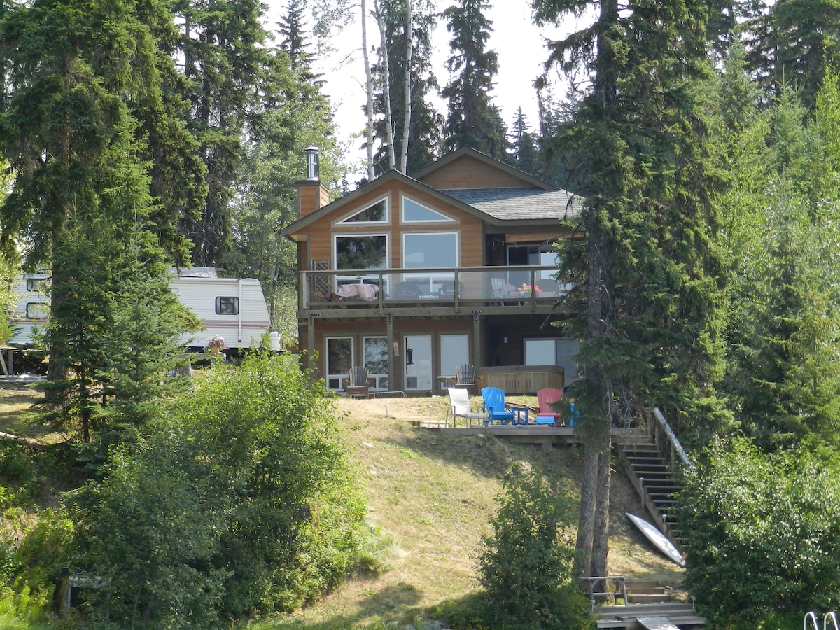 The Loony Bin - Bridge Lake Waterfront Cabin