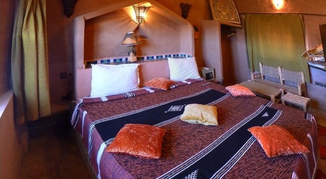 DADES: Chambre quadruple au Riad Maktoub