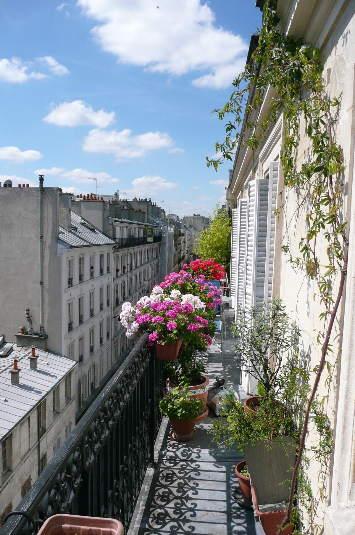 位于巴黎11区中心的带阳台的公寓