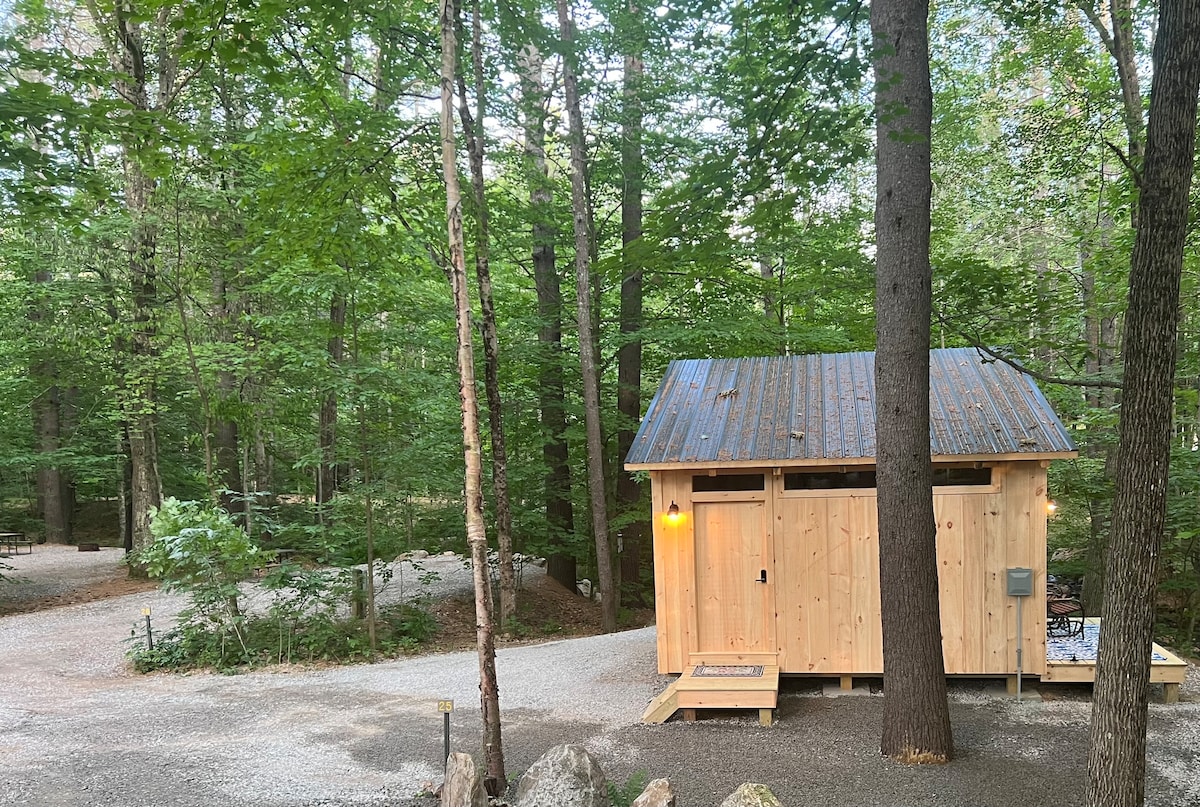 The Rustic Cabin at Ames Brook Campground