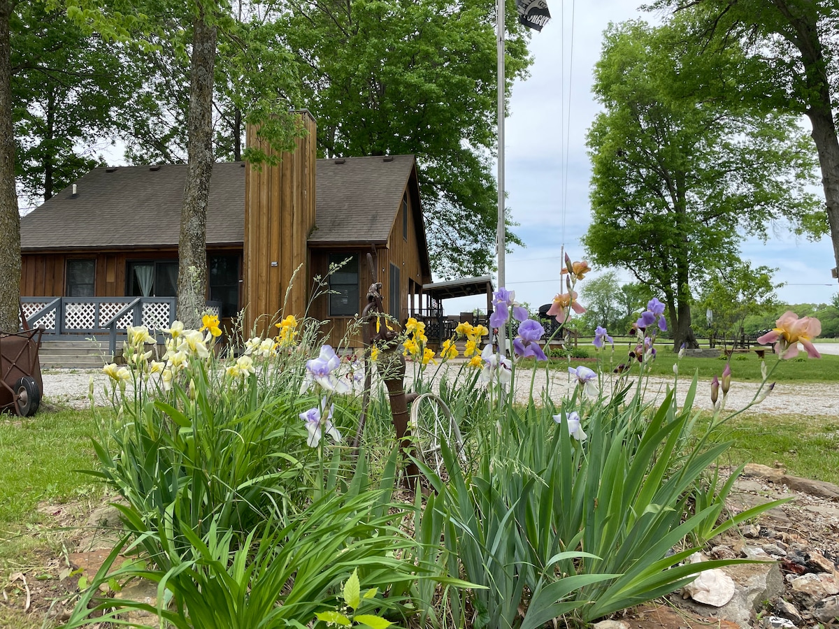 舒适的小木屋，靠近Bucksaw Marina ，杜鲁门湖