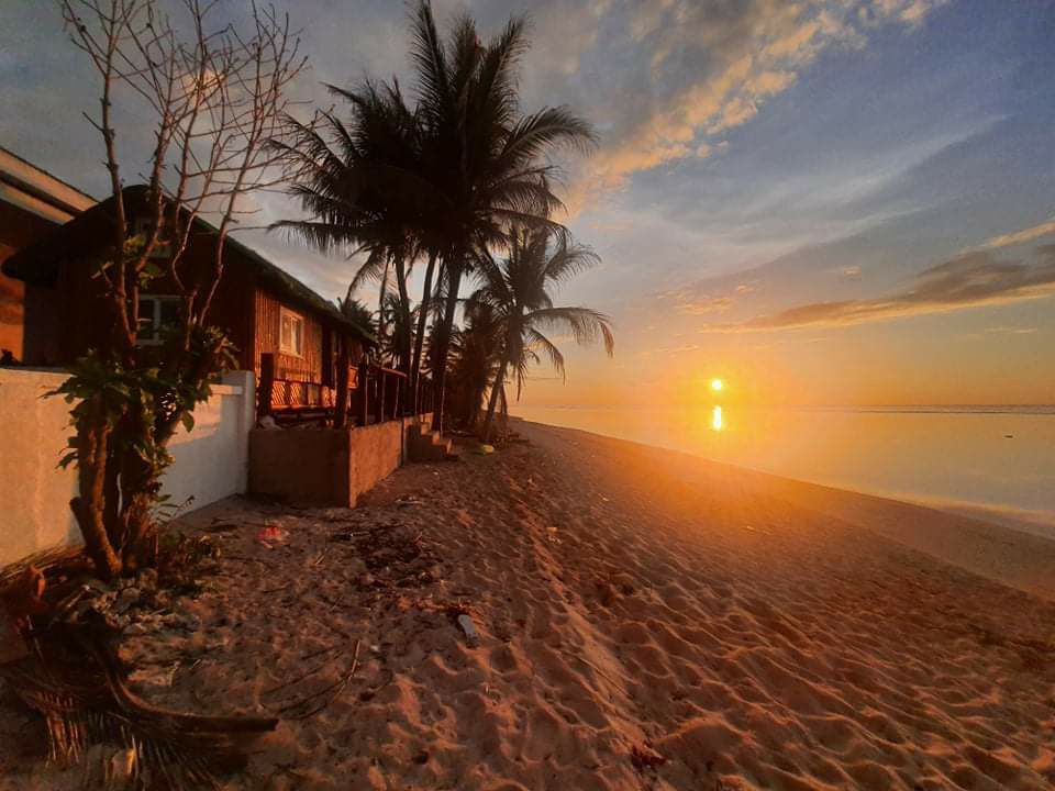 独立kubo ，海滩景观，带1台空调，独立卫生间