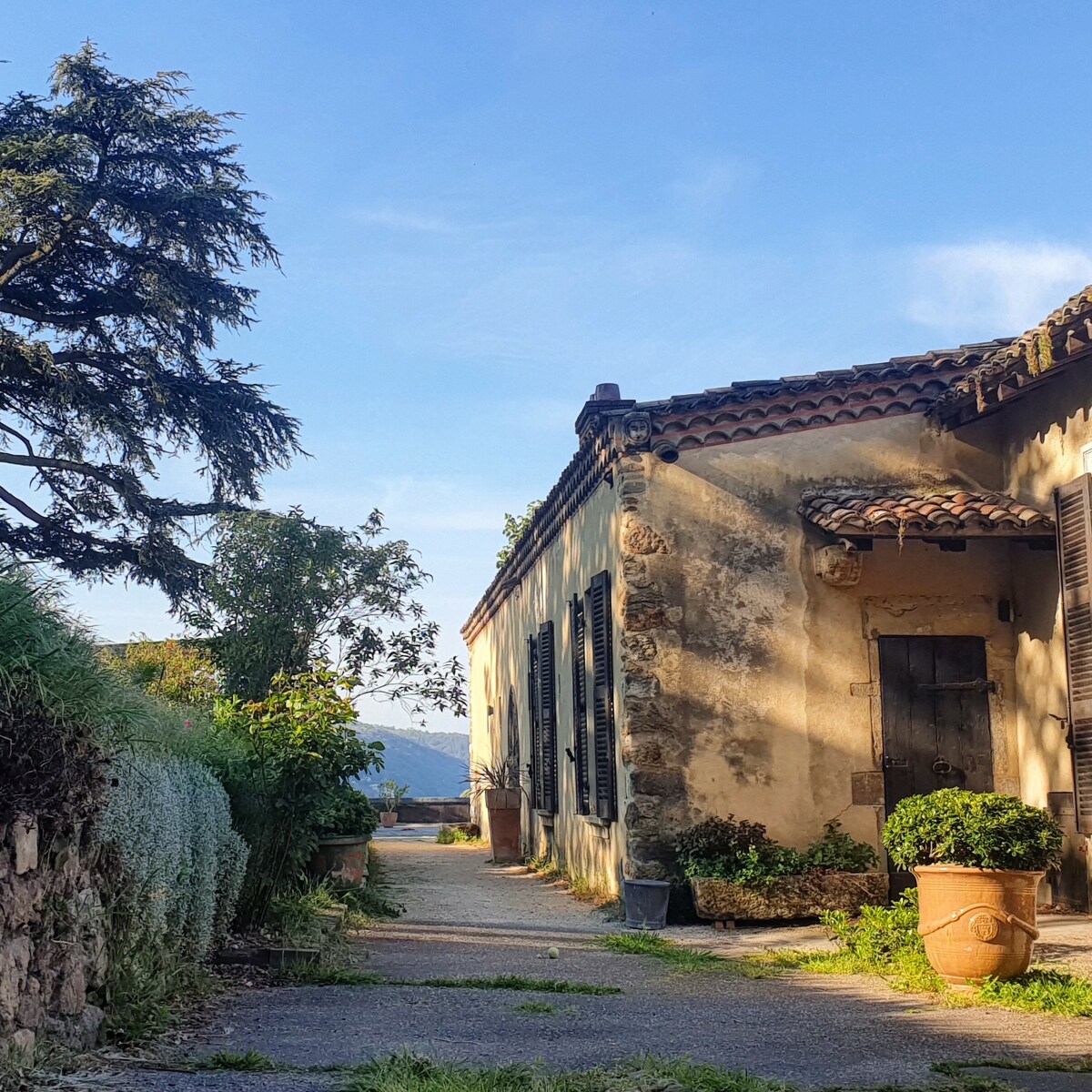 La Bâtie : La Loge, rooftop.