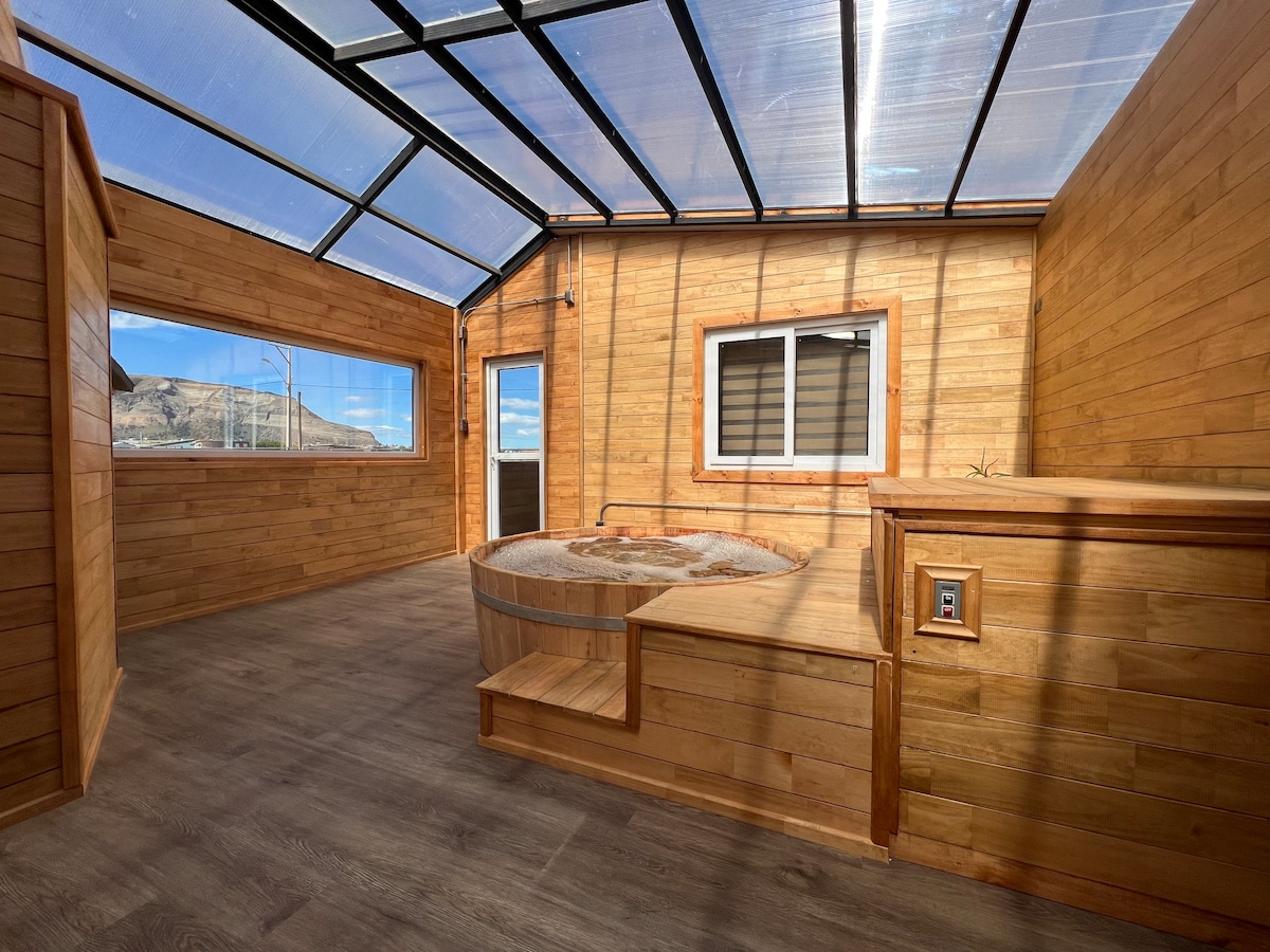 Inti House/新小木屋，额外收费热水浴缸