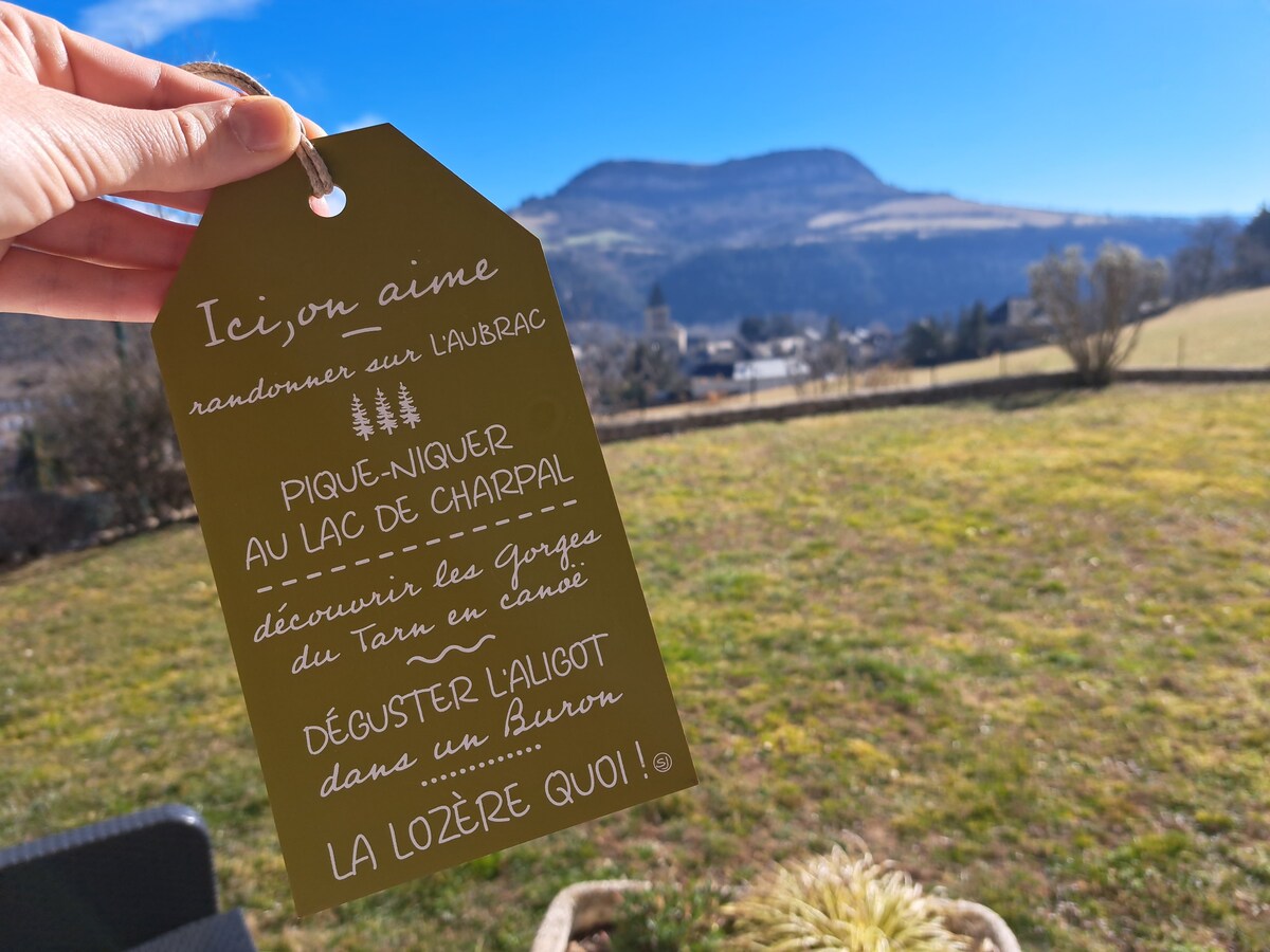 Studio chez l'habitant avec terrasse et jolie vue