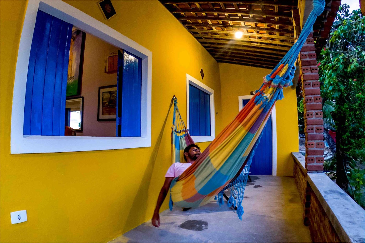 Hostel com Natureza, Praia, Piscina e WiFi