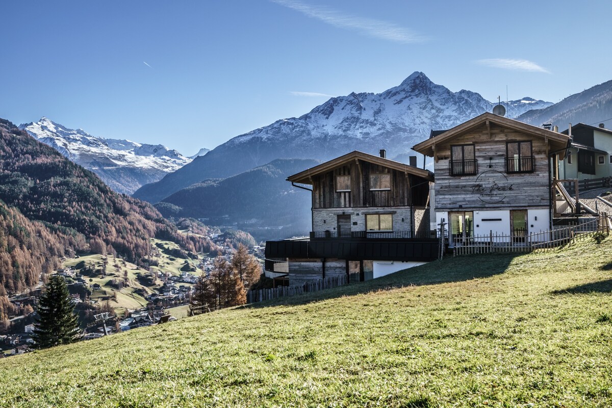 滑雪坡度假屋- The Peak Sölden