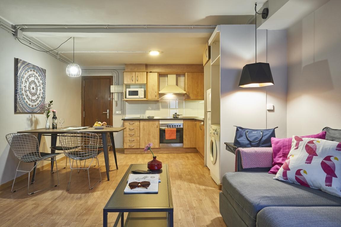 位于圣安德烈乌（ Sant Andreu ）的舒适1居室公寓，可随时入住