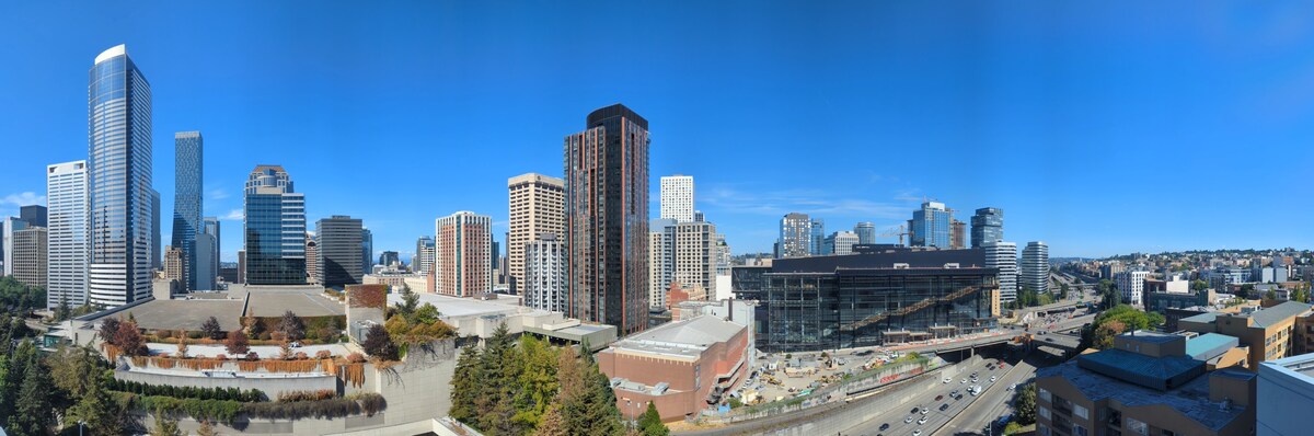西雅图市中心会议中心公寓+停车场