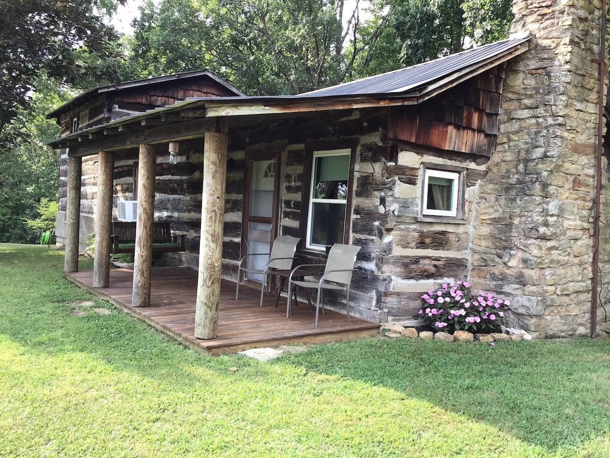 Red Bird Log Cabin