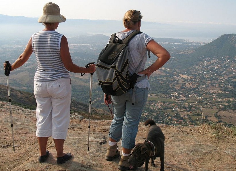 Rez de Villa avec magnifique vue sur le mont Gozzi