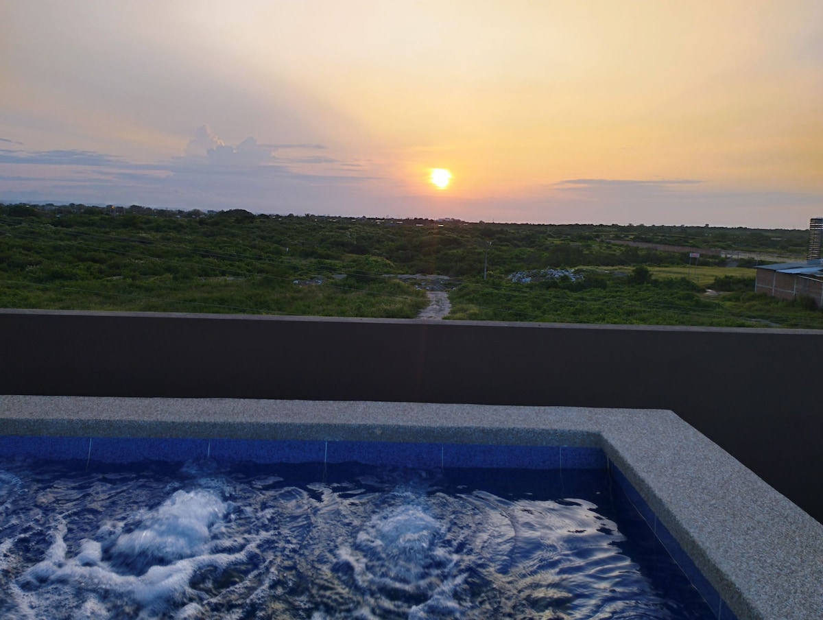 Ocean Front Sunset