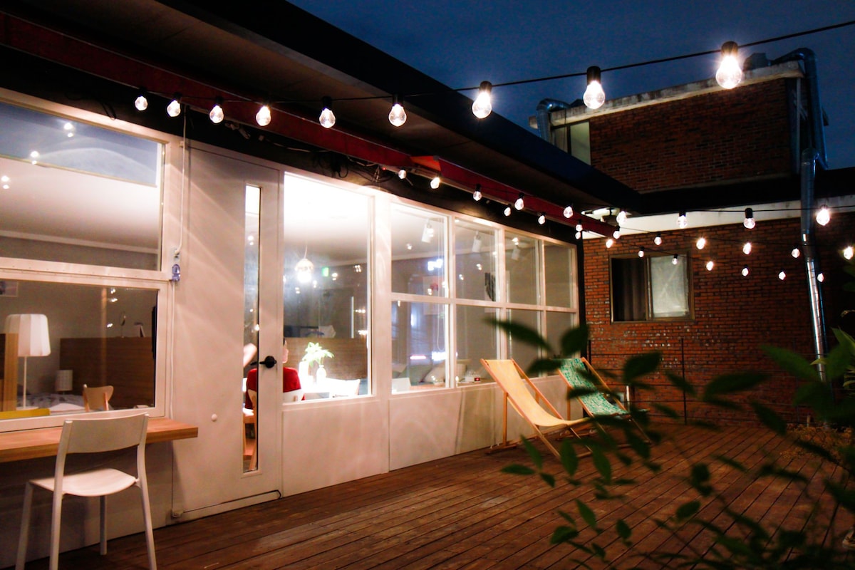 [Hongdae] Cozy days/3min from stn