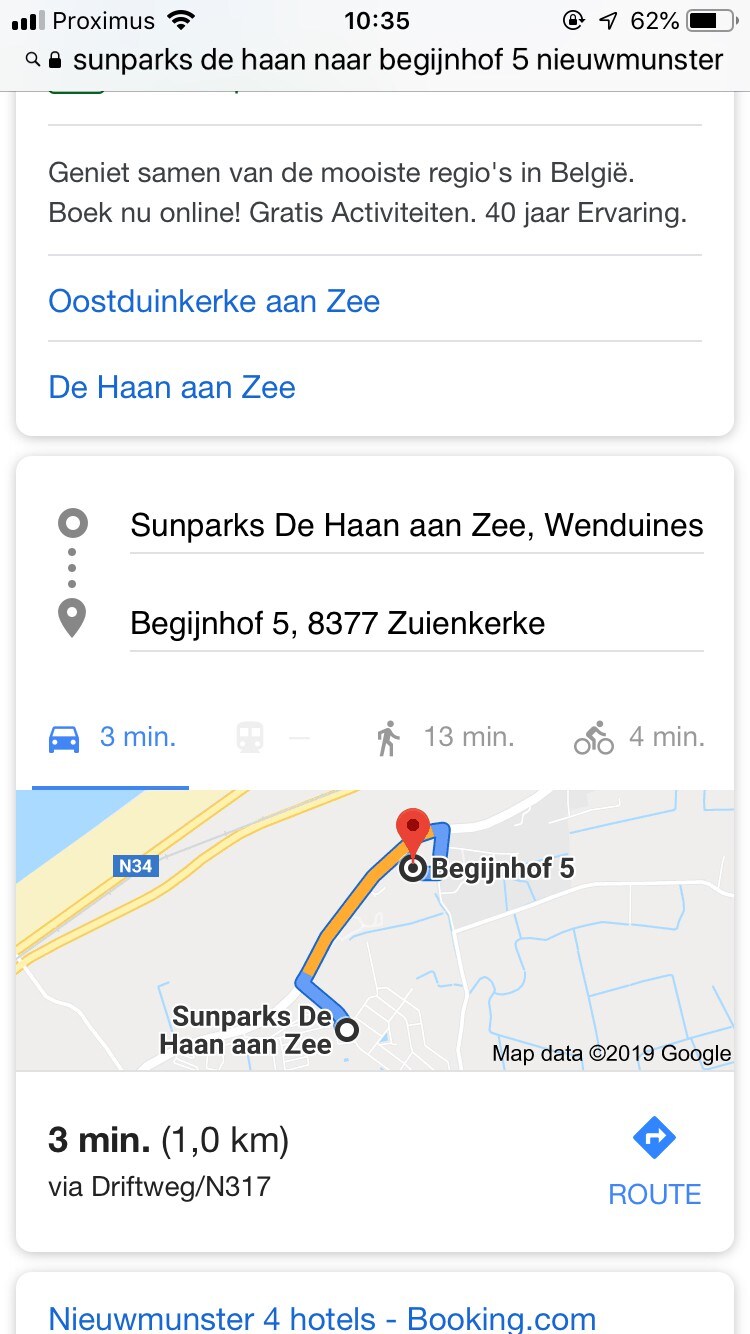 Zee 
Vakantievilla Begijnhof 5 
De Haan