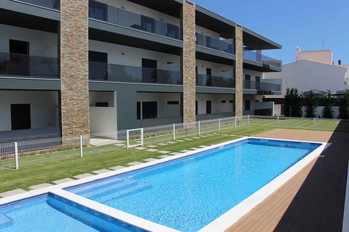 Apartment with pool and big balcony in Cabanas