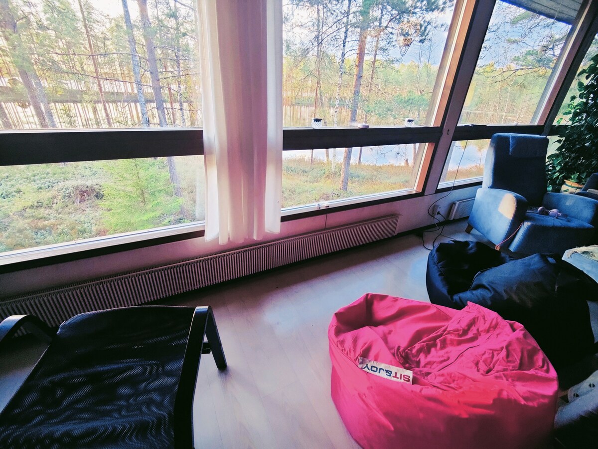 Haukilampi Conference & Resort舒适的单卧室公寓
