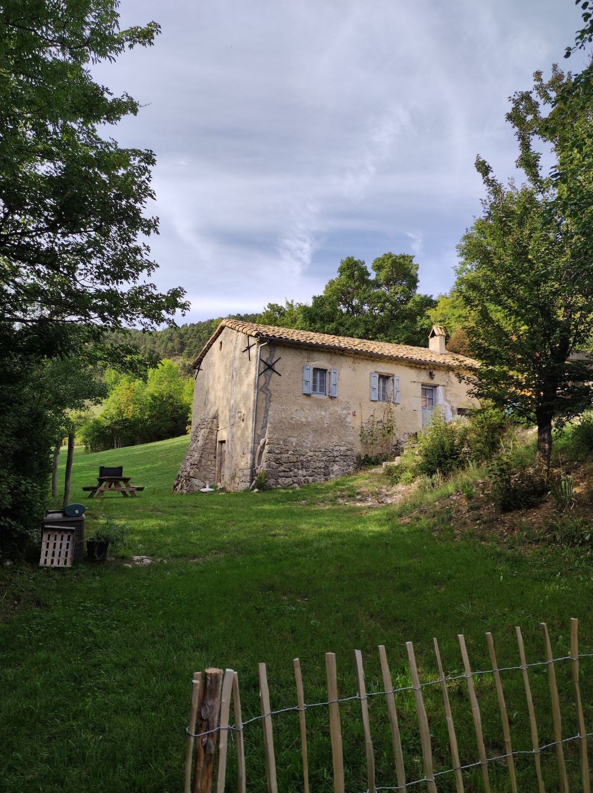 Maisonnette en pleine nature