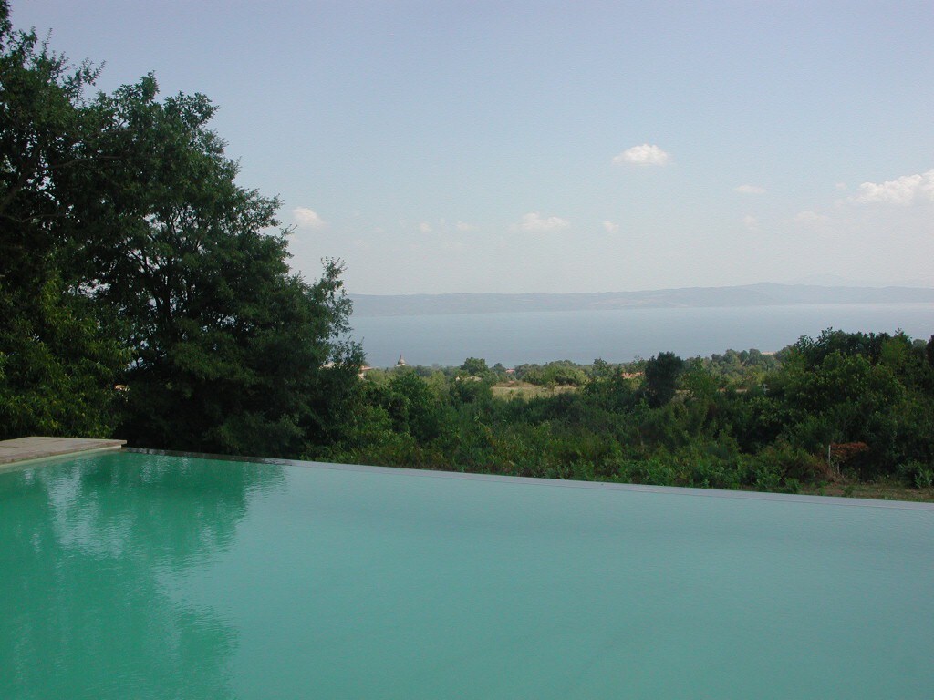 Villa Lake Bolsena view