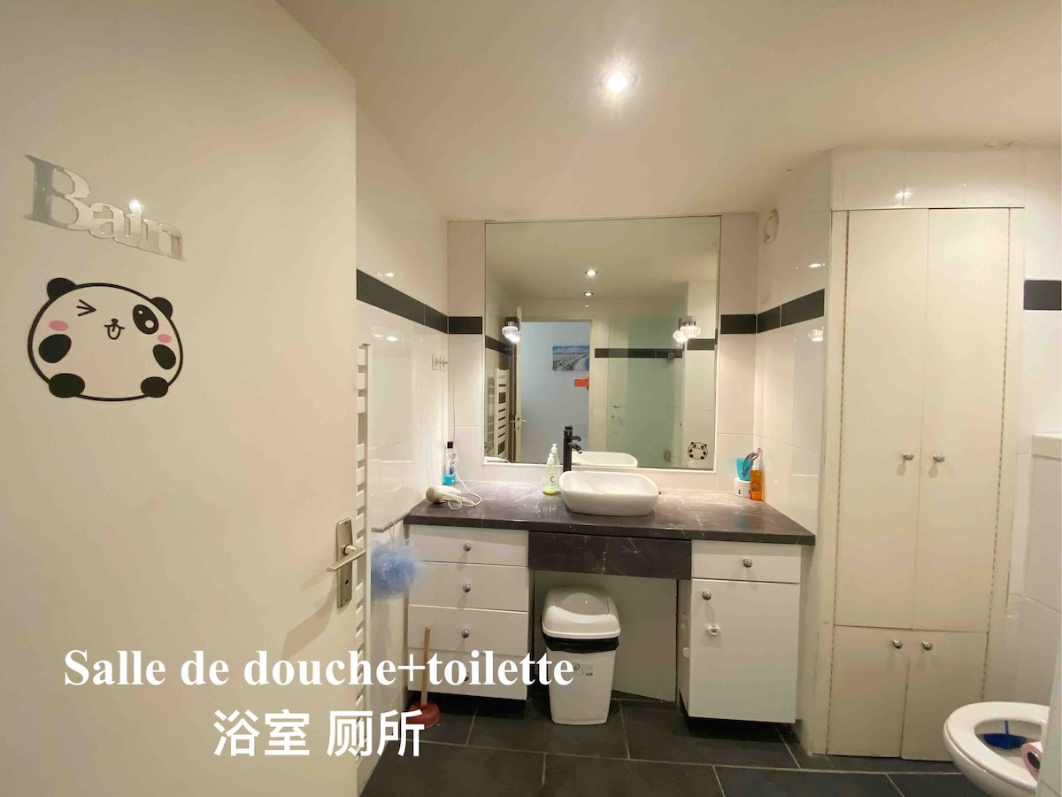 【Auberges pas cher】💕💕Near subway华人家旅超高性价比床位/交通方便