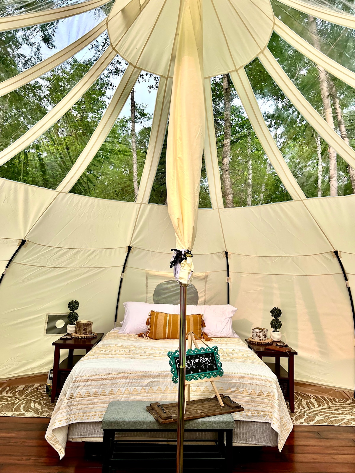 Oak Grove Canvas Tents -「Birch View Star Gazer」