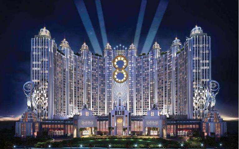 澳门新濠影汇酒店新濠天地酒店美狮美高梅酒店优惠房可住四人近机场