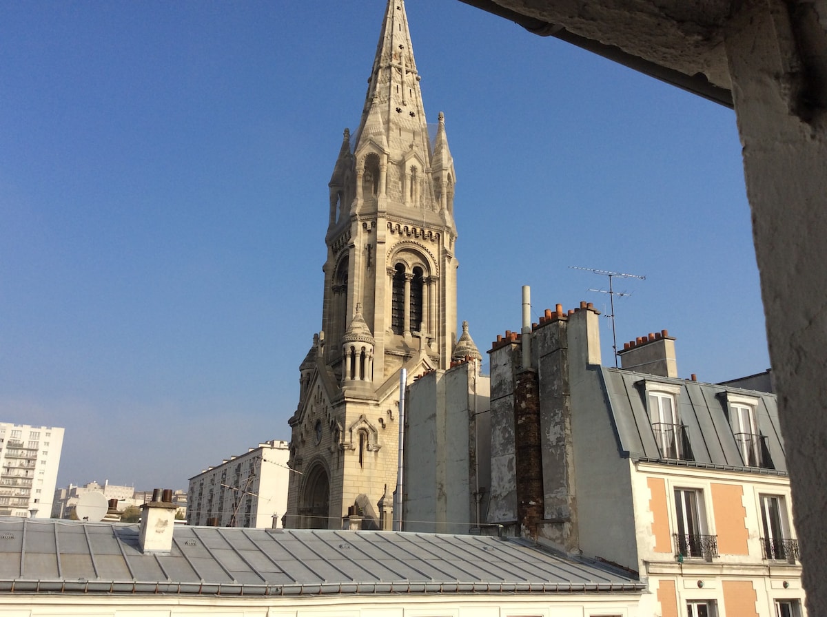巴黎：屋顶公寓