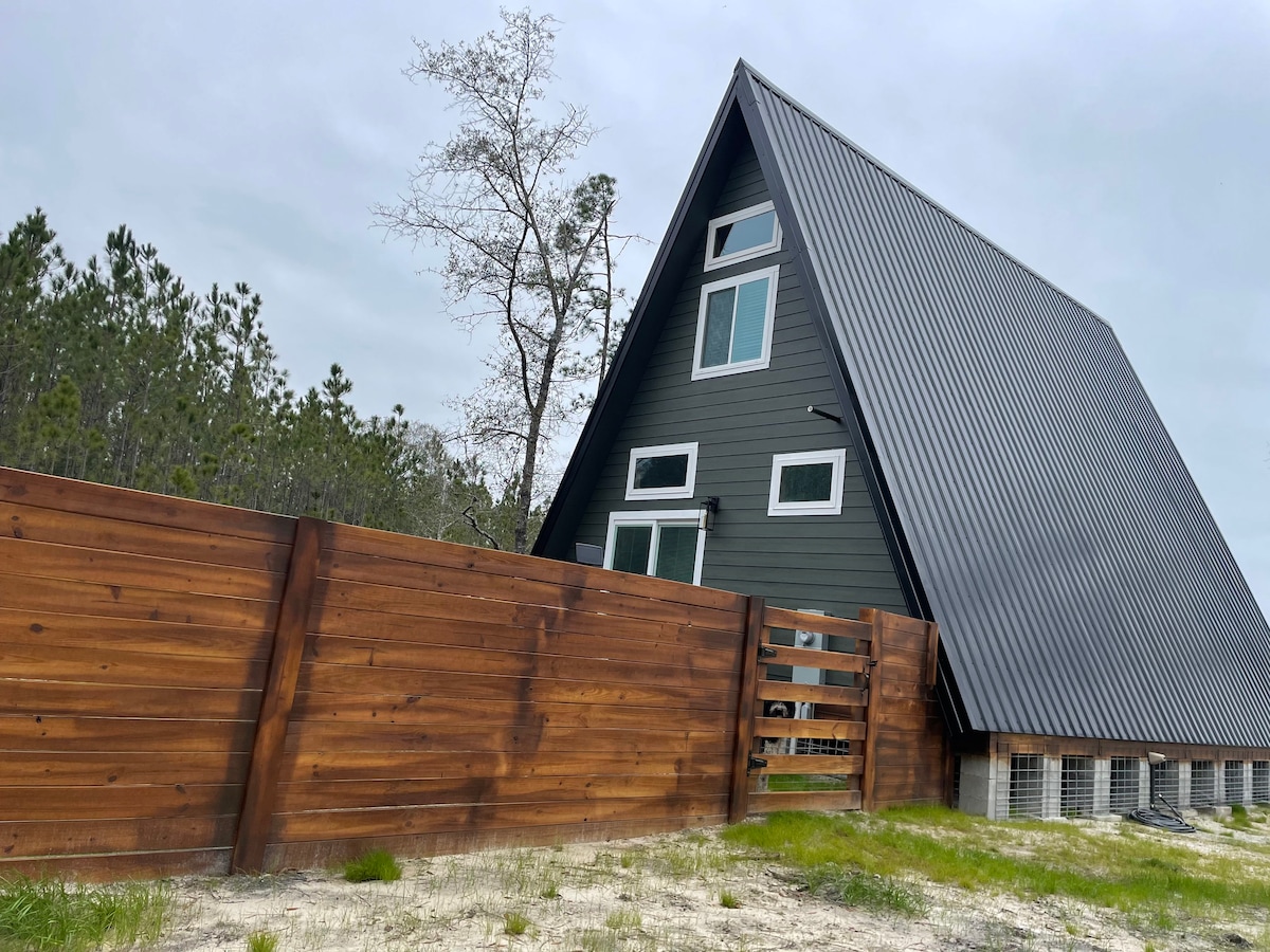 A-Frame of South Ga, corner of two State parks