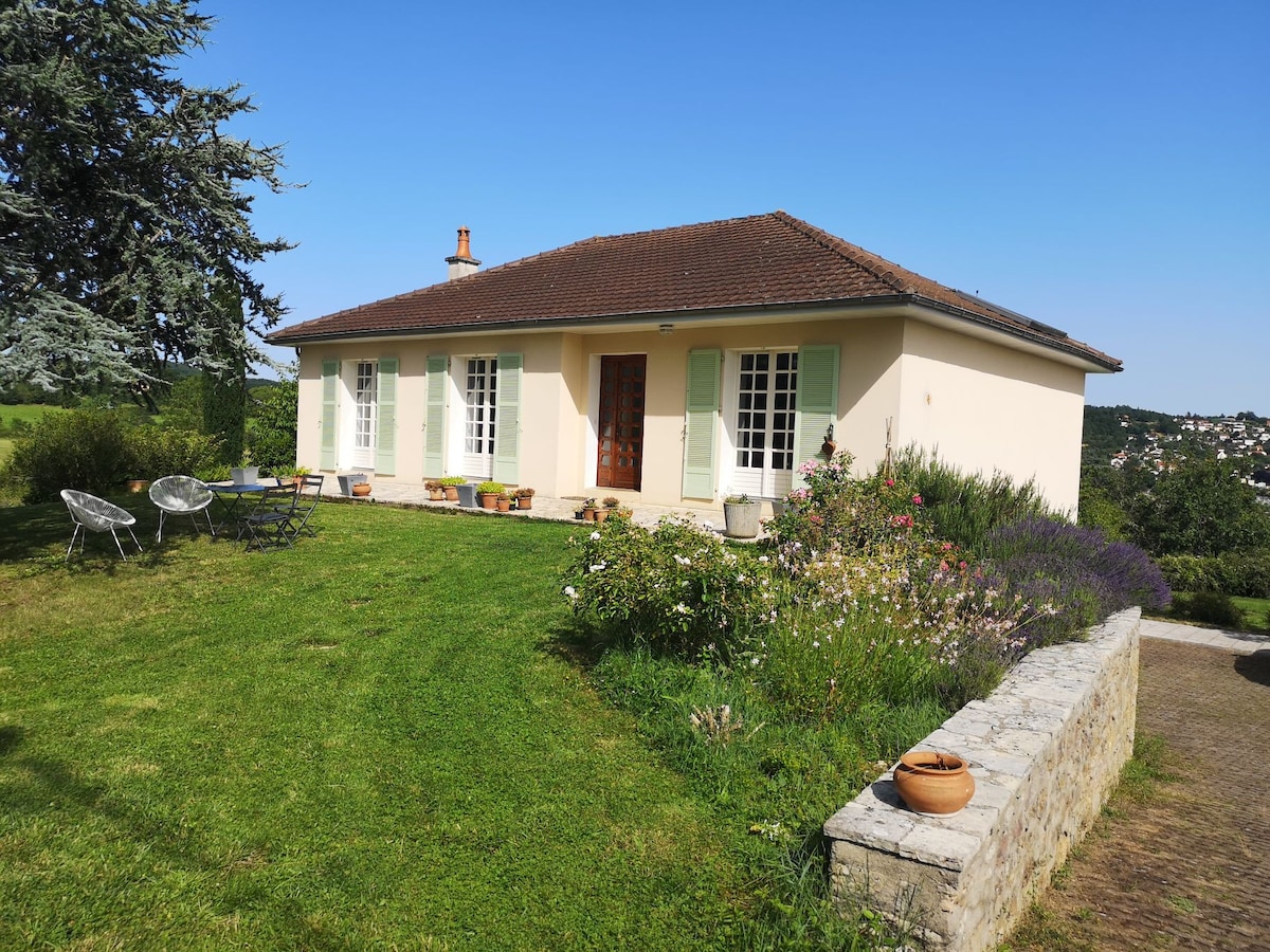 Chambre d'hôte : douceur entre ville et campagne.