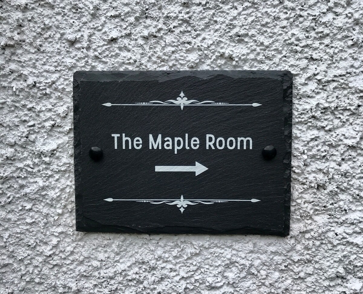 Maple Room、Totnes、客用套房独立入口。