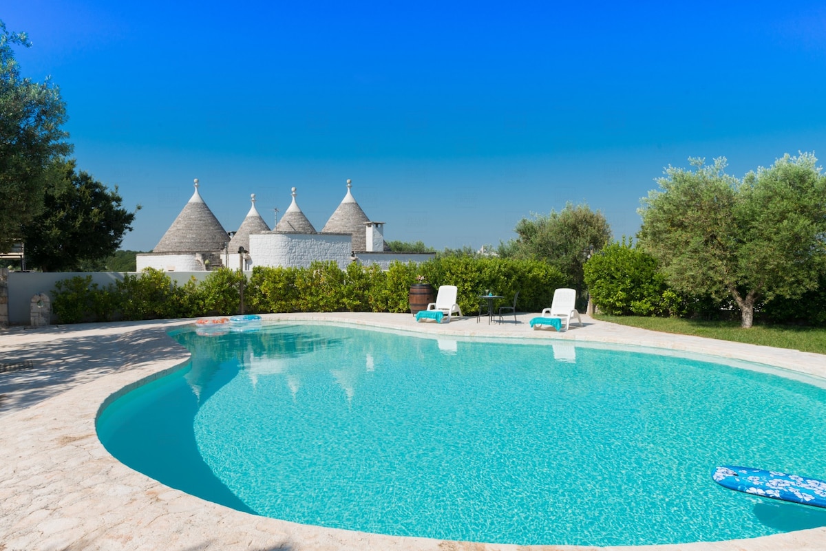 HelloApulia Trulli Albapetra with private pool