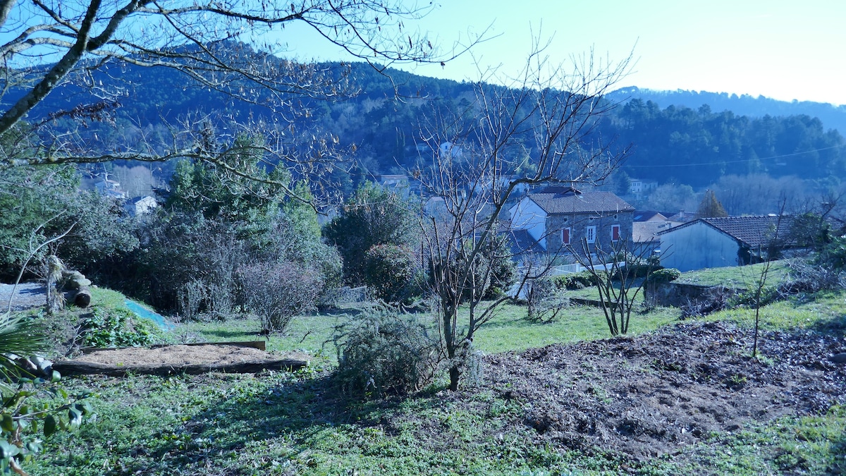 Cévennes : Vue panoramique sur Écrin de verdure