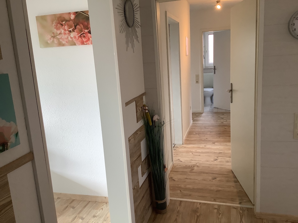 100qm Ferienwohnung mit Fernblick