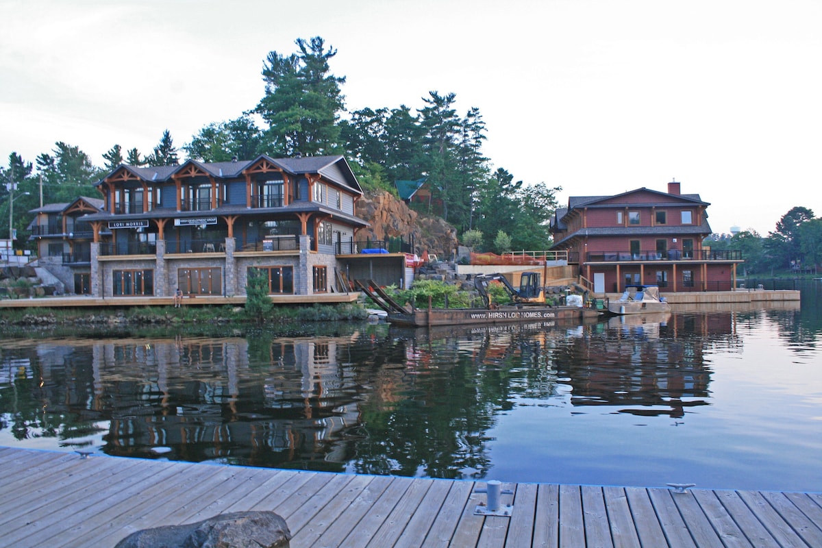 卡灵港（ Port Carling ）的私人隐秘瑰宝